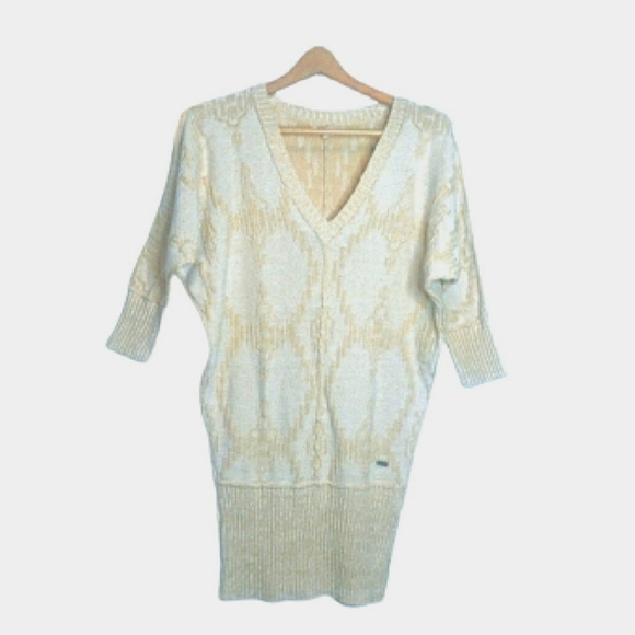 Roxy "Bleached Sand" Sweater Dress XS - Picture 1 of 9